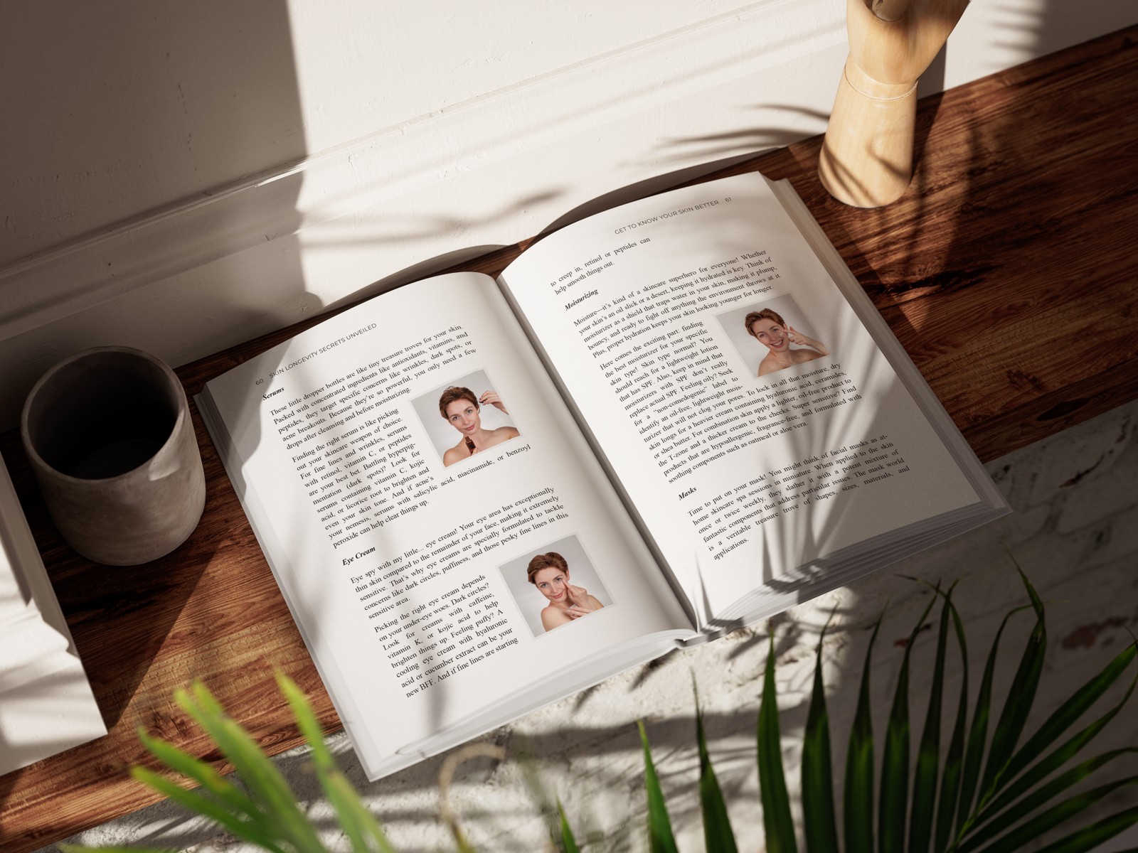 Skin Longevity Secrets Unveiled in a reading setting